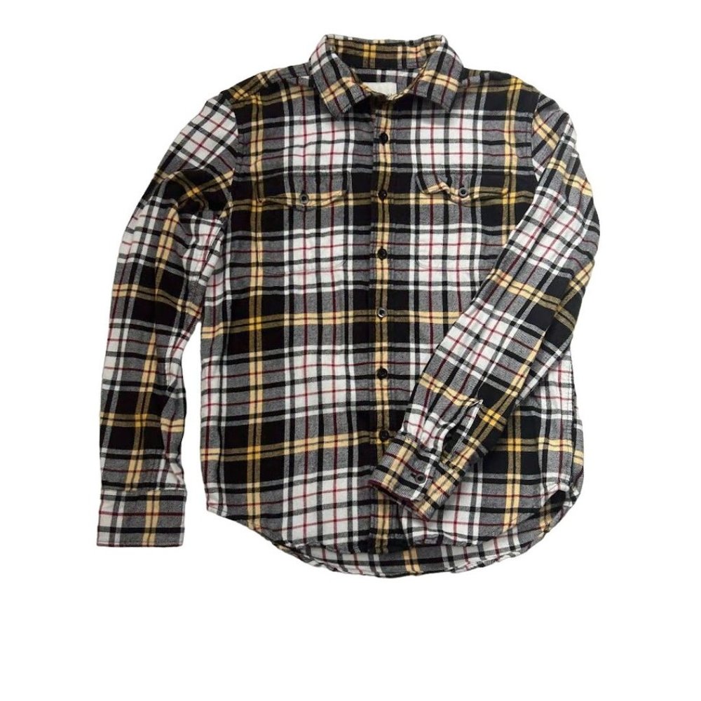 American Eagle Women's Size Small Classic Fit Flannel Button-up Shirt